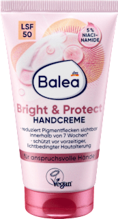 Handcreme Bright & Protect LSF 50 Balea