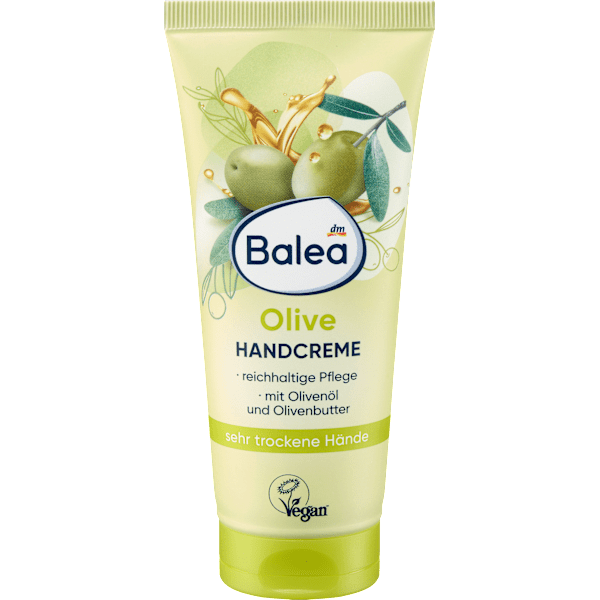 Handcreme Olive, sehr trockene Hände Balea