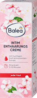 Intim Enthaarungscreme mit Kirschblüten-Extrakt Balea