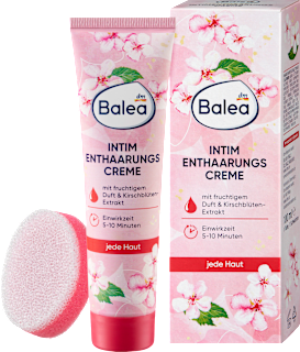 Intim Enthaarungscreme mit Kirschblüten-Extrakt Balea