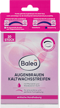 Kaltwachsstreifen Augenbrauen Balea