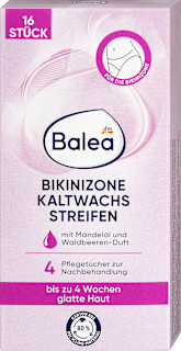 Kaltwachsstreifen Bikinizone Balea