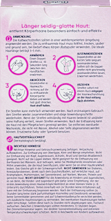 Kaltwachsstreifen Gesicht Balea