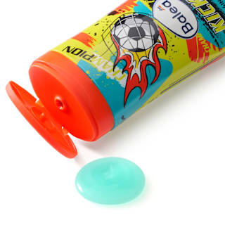 Kinder Duschgel Gesicht, Körper, Shampoo & Spülung 4in1 Kick it!  Balea