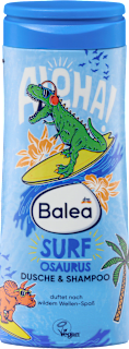 Kinder Duschgel & Shampoo 2in1 Surfosaurus Balea