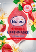Lippenmaske Hydrogel Erdbeere Vanille Balea