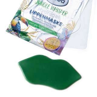 Lippenmaske Hydrogel grün, Jungle Whisper Balea