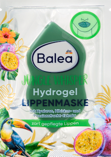 Lippenmaske Hydrogel grün, Jungle Whisper Balea