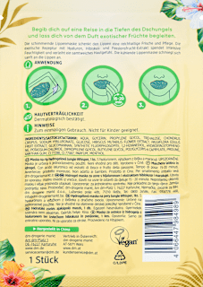 Lippenmaske Hydrogel grün, Jungle Whisper Balea