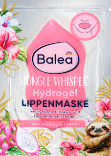 Lippenmaske Hydrogel rosa, Jungle Whisper Balea