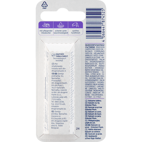 Lippenpflege Oriental Plum  Balea