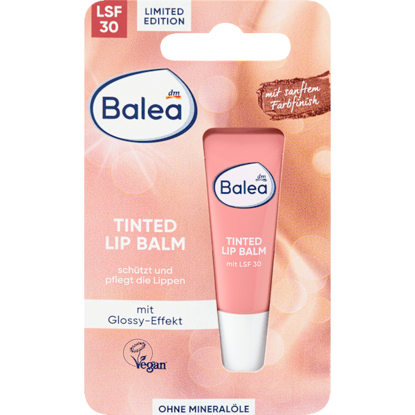 Lippenpflege Tinted Lip Balm LSF 30 Balea