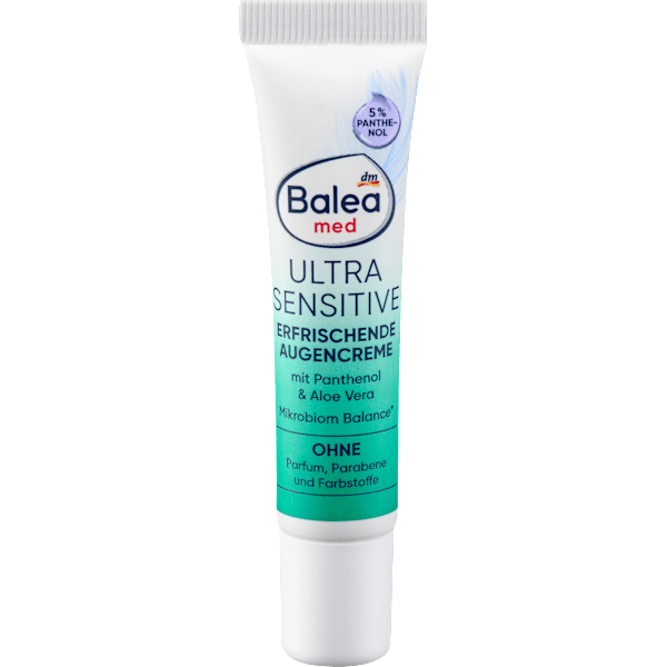 Augencreme erfrischend ultra sensitive  Balea med