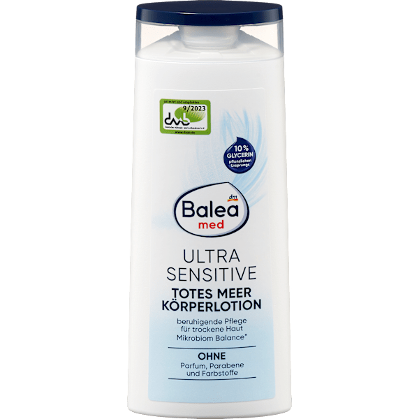 Bodylotion Ultra Sensitive Totes Meer Balea med