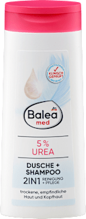 Duschgel 2in1 Dusche + Shampoo 5 % Urea  Balea med