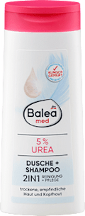 Duschgel 2in1 Dusche + Shampoo 5 % Urea  Balea med