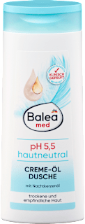 Duschgel pH 5,5 Hautneutral Creme-Öl Dusche Balea med