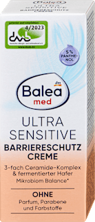 Gesichtscreme Ultra Sensitive Barrierschutz Balea med