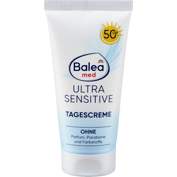 Gesichtscreme ultra sensitive LSF 50 Balea med