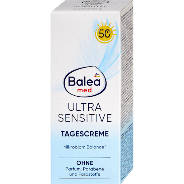 Gesichtscreme ultra sensitive LSF 50 Balea med