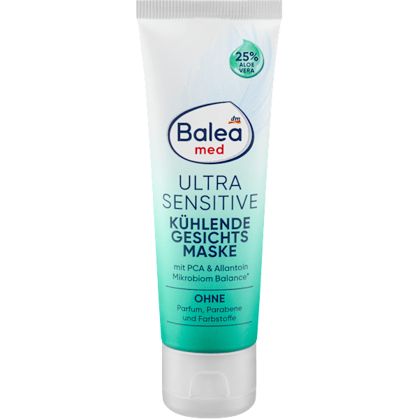 Gesichtsmaske kühlend ultra sensitive Balea med