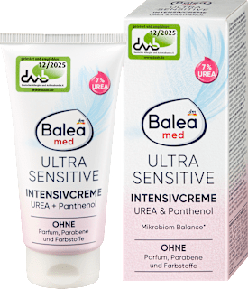 Intensivcreme Ultra Sensitive 7% Urea + Panthenol Balea med