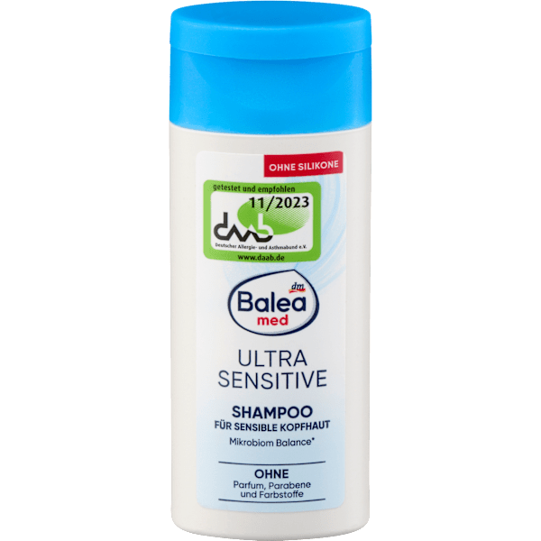 Shampoo Ultra Sensitive, Reisegröße Balea med