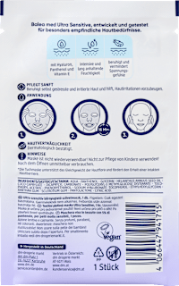 Tuchmaske Panthenol Ultra Sensitive Balea med