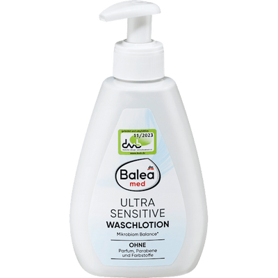 Balea med Washing lotion ulltra sensitive soap-free & skin-neutral, 300 ml
