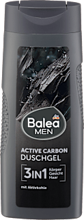 Duschgel Active Carbon 3in1 Balea MEN