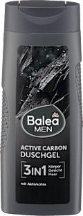 Duschgel Active Carbon 3in1 Balea MEN