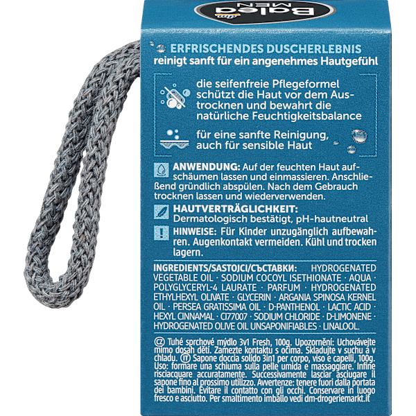 Feste Dusche Fresh 3in1 Balea MEN