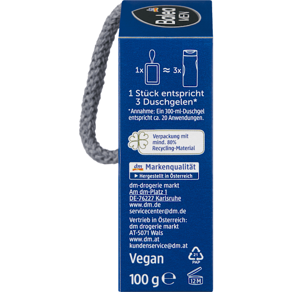 Festes Duschgel Fresh 3in1 Balea MEN