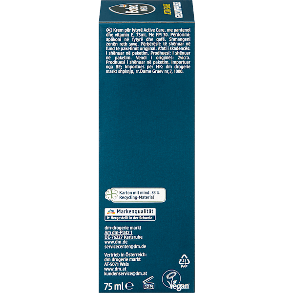 Gesichtscreme Active Care LSF 30 Balea MEN