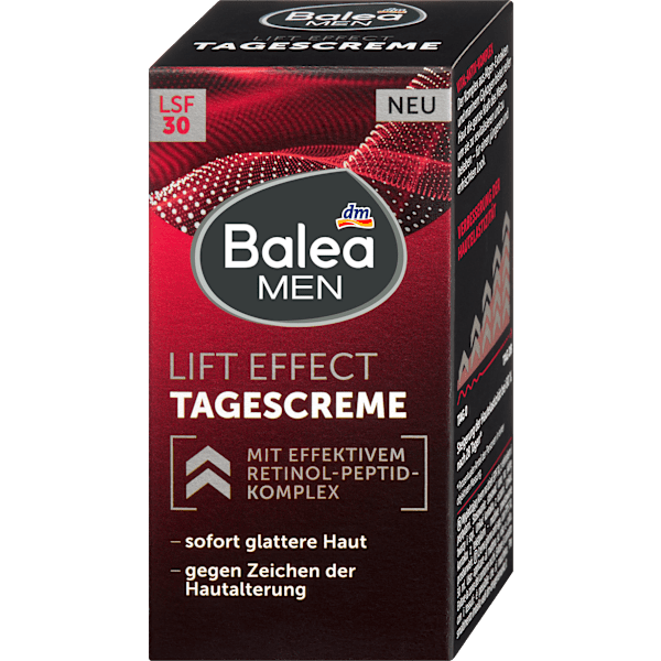 Gesichtscreme Lift Effect LSF 30 Balea MEN