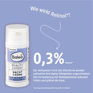 Nachtcreme Beauty Expert Balea