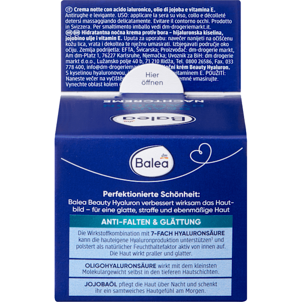 Nachtcreme Beauty Hyaluron Balea
