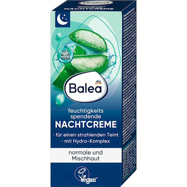 Nachtcreme feuchtigkeitsspendend Balea