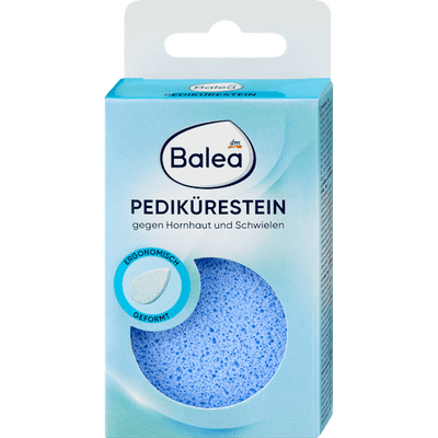 Balea Pedicure stone in teardrop shape, 1 piece