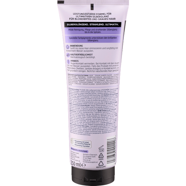 Shampoo Silberglanz Balea PROFESSIONAL