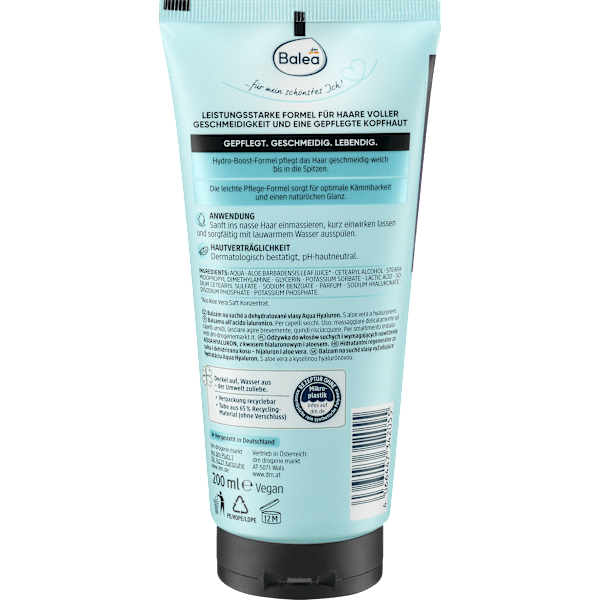 Spülung Aqua Hyaluron  Balea PROFESSIONAL