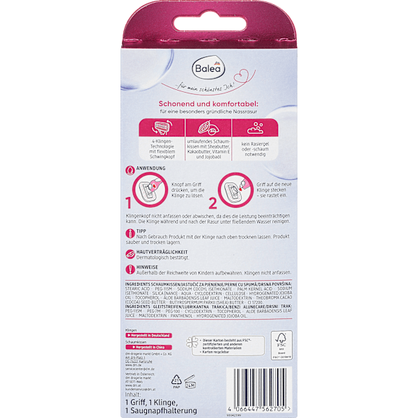 Rasierer All-in-One Sensation Balea