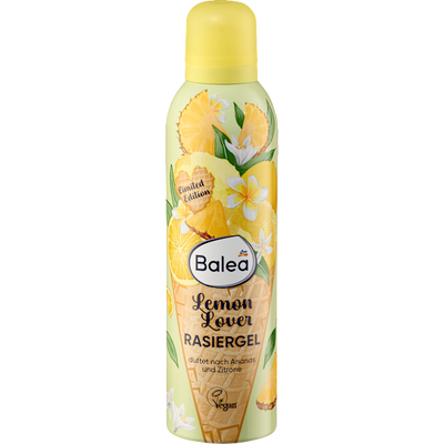 Balea Lemon Lover shaving gel, 200 ml