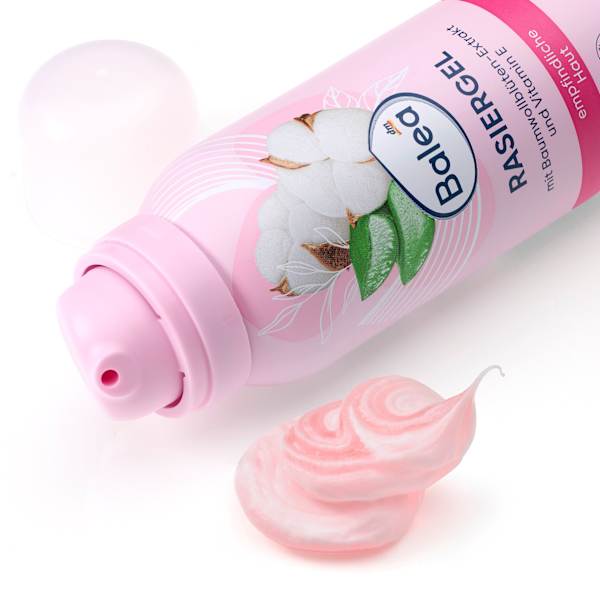 Rasiergel Pure Cotton, Reisegröße Balea