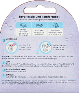 Rasierklingen Dreamy  Balea