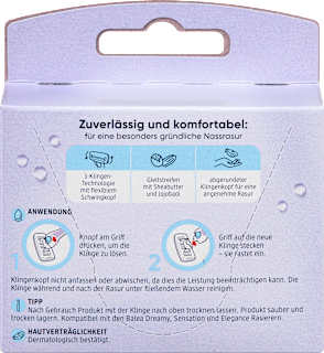 Rasierklingen Dreamy  Balea