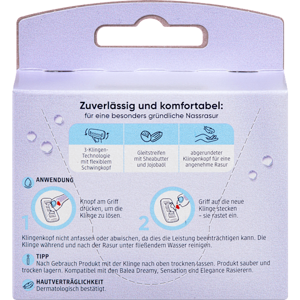 Rasierklingen Dreamy  Balea
