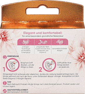 Rasierklingen Elegance Balea