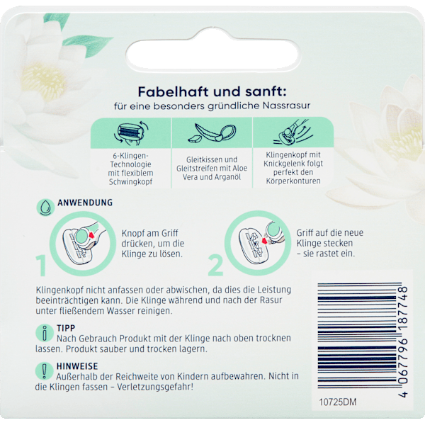 Rasierklingen Fabulous Balea