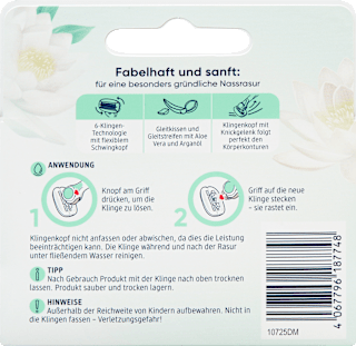 Rasierklingen Fabulous Balea